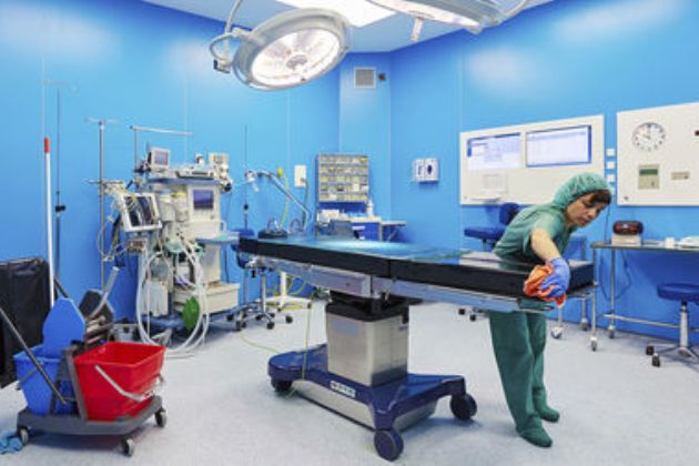 Control de microorganismos en superficies